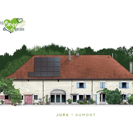 Gite Coeur De Nature Abergement-le-Grand Eksteriør bilde